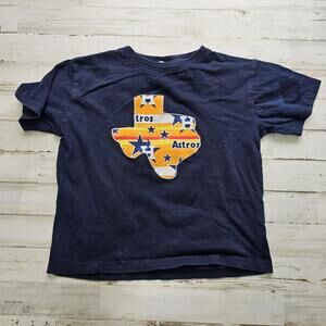 Toddler Houston Astros Youth Kids Boys Girls Gameday T-Shirt Size 5/6